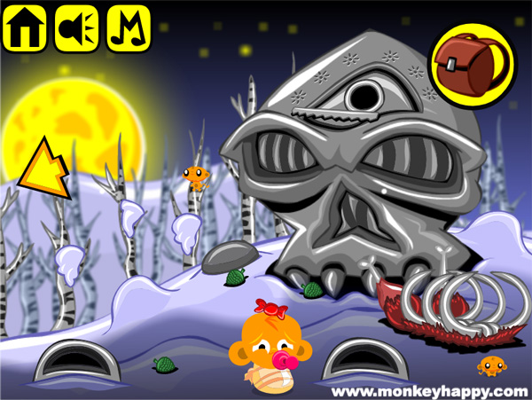 Chơi game Chú khỉ buồn mới nhất tại GameVui