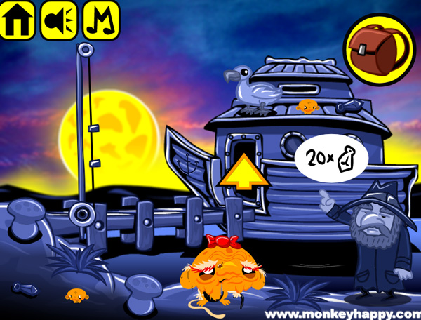 Chơi game Chú khỉ buồn mới nhất tại GameVui