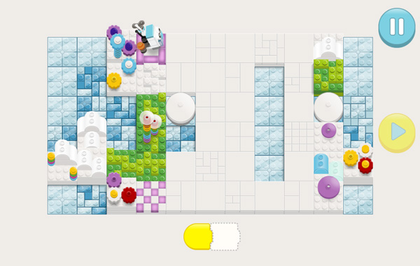 Chơi game Lego di chuyển trên GameVui