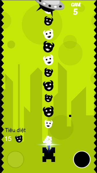 Chơi game Xe tăng bắn đĩa bay trên GameVui