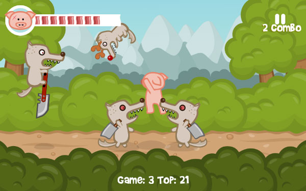 Chơi game Hiệp sĩ Lợn trên GameVui