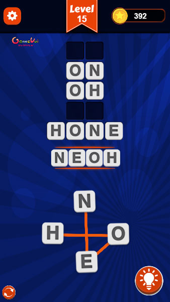 Chơi game Nối chữ trên gameVui