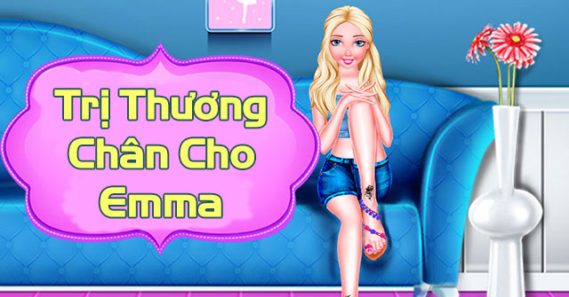 Trị thương chân cho Emma