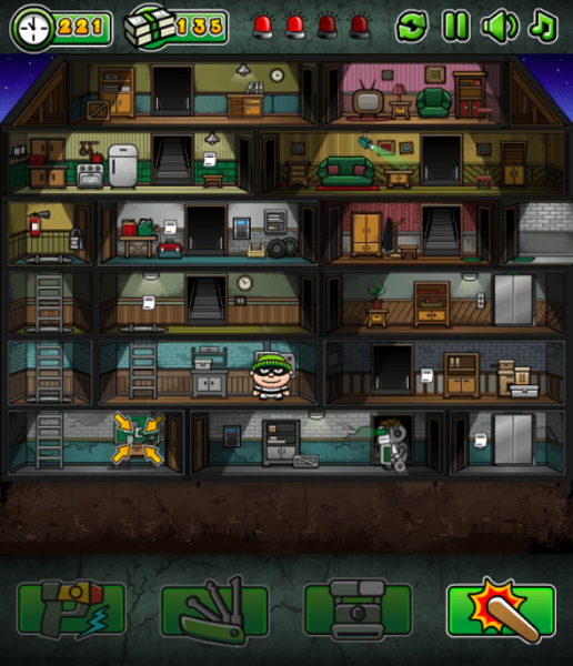 Chơi game Tên trộm thông minh trên GameVui