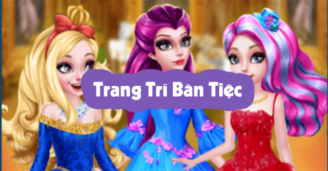 Trang trí bàn tiệc