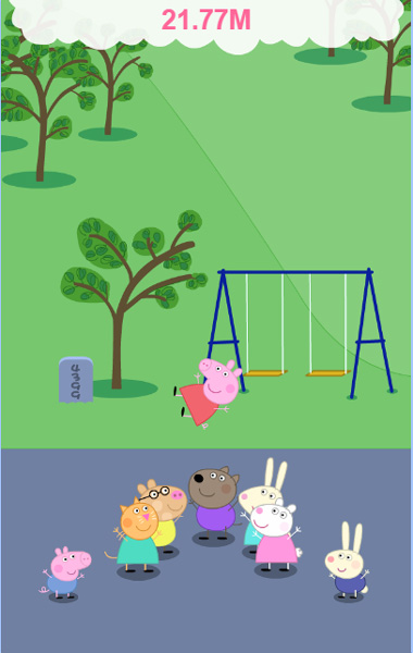 Chơi game Peppa bay lên nào