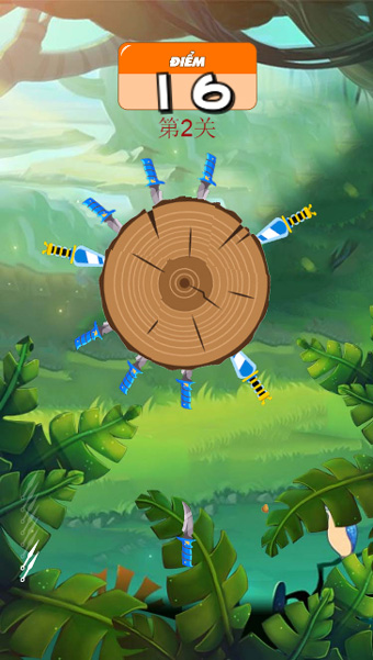 Chơi game Phi tiêu Ninja trên GameVui