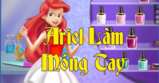 Ariel làm móng tay