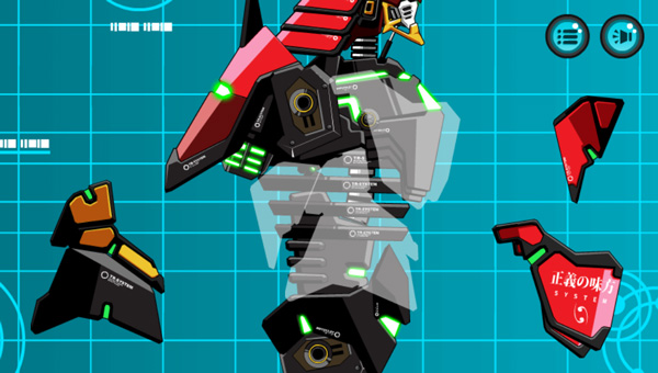 Lắp ráp robot Samurai khổng lồ