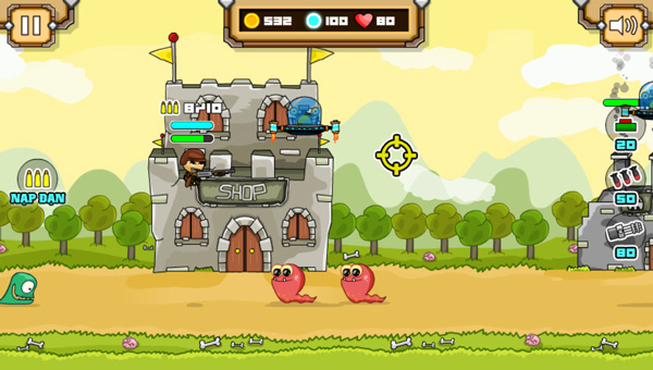 Chơi game Tay súng huyền thoại trên GameVui