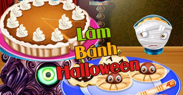 Làm bánh Halloween