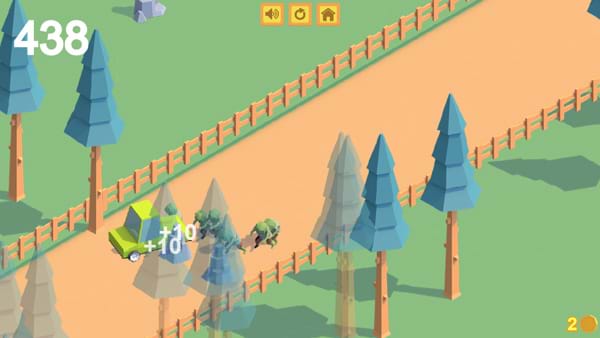 Chơi game Con đường Zombie trên GameVui