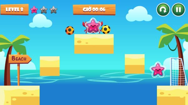 Chơi game Bóng đá bãi biển tại GameVui
