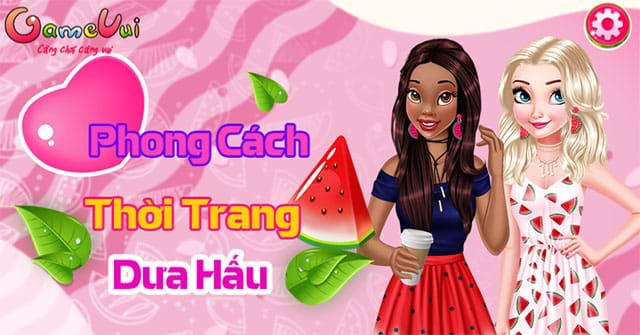 Phong cách thời trang dưa hấu