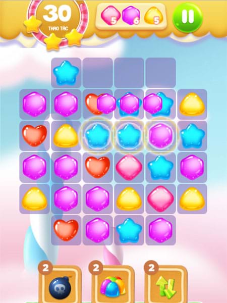 Xếp kẹo ngọt vui nhộn