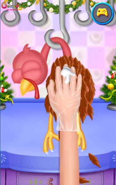 Gà tây quay giáng sinh