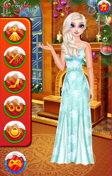 Công chúa dự tiệc giáng sinh