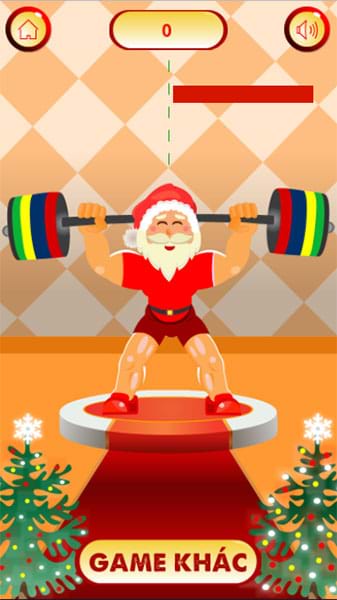 ông già noel tập tạ