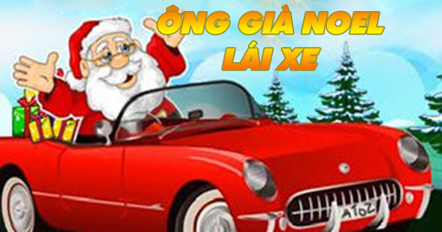 Ông già Noel lái xe