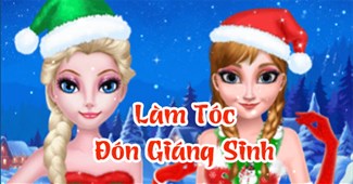 Làm tóc đón giáng sinh