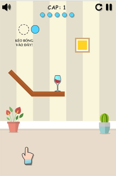 Làm vỡ ly rượu