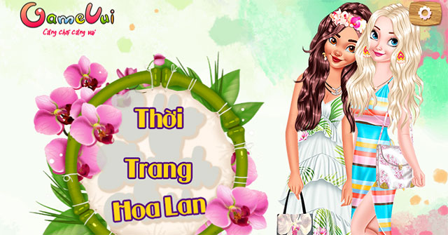 Thời trang hoa lan
