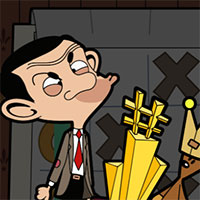 Mr Bean chơi cờ caro