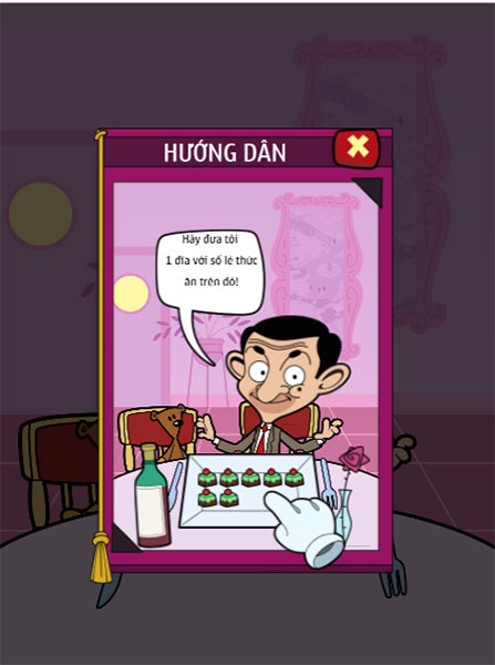 Mr Bean muốn ăn gì