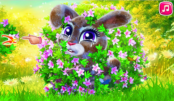 chú thỏ tinh nghịch