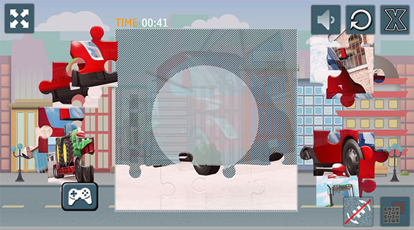 Ghép hình xe tải Tesla