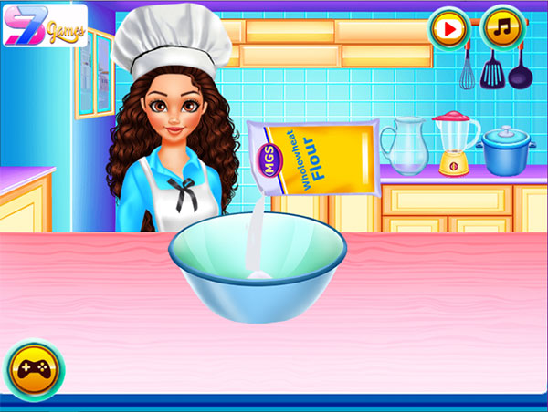 Làm pizza với Mia