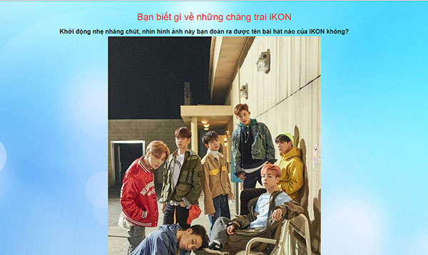 Bạn biết gì về những chàng trai iKON