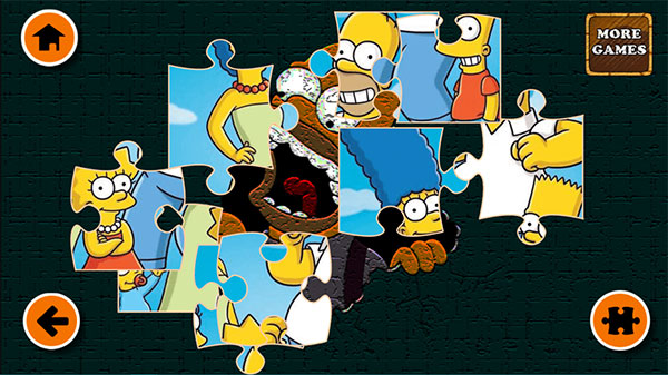 Xếp hình gia đình Simpsons