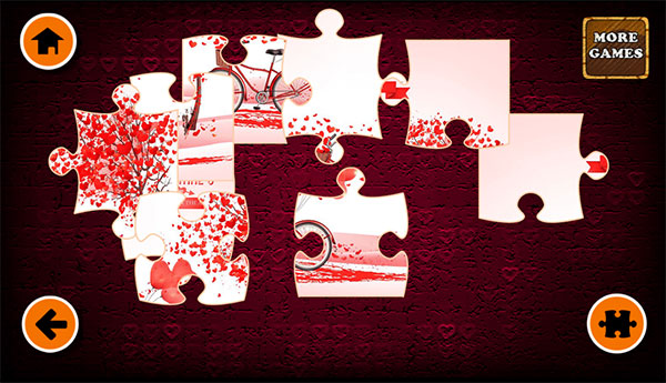 Xếp hình valentine