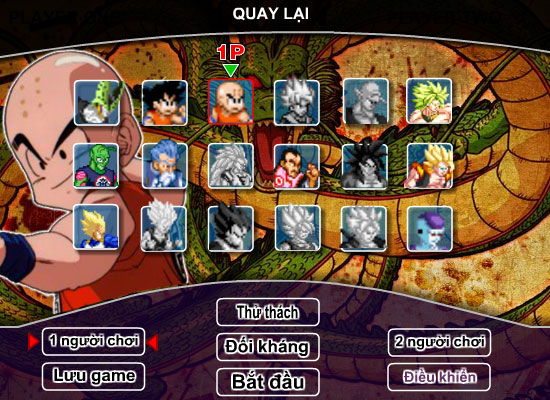 4. Hướng Dẫn Chơi Game Đối Kháng Goku