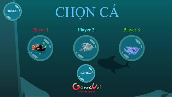 Chọn các mẫu cá bạn muốn nuôi