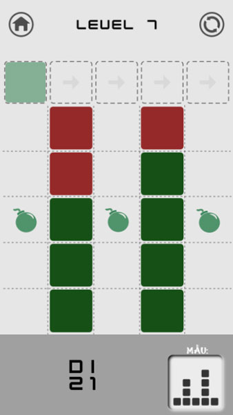 Hãy hoàn thành tất cả thử thách trong game Xếp gạch theo mẫu