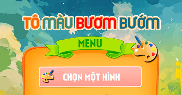 Tô màu bươm bướm