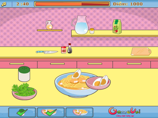 Chơi game Nấu mì Ramen Nhật Bản tại GameVui