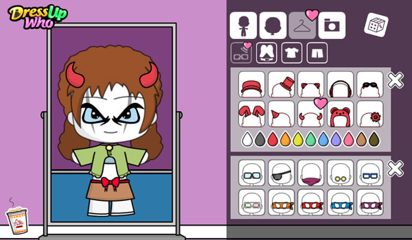 Chơi game Tạo hình Anime