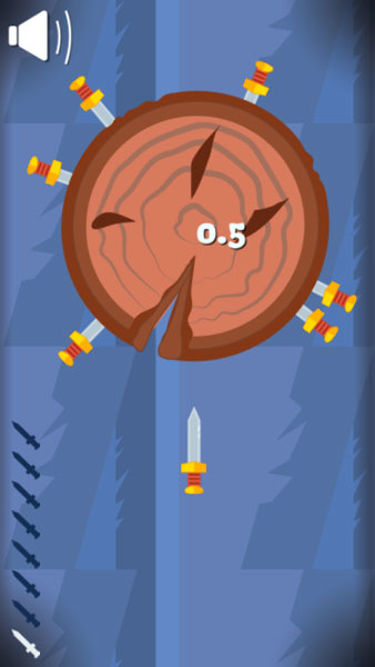 Chơi game Phi dao vào gỗ