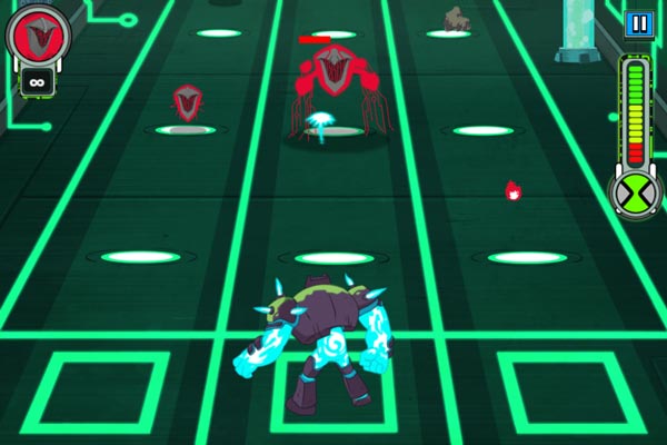 Ben 10 nâng cấp và chiến đấu