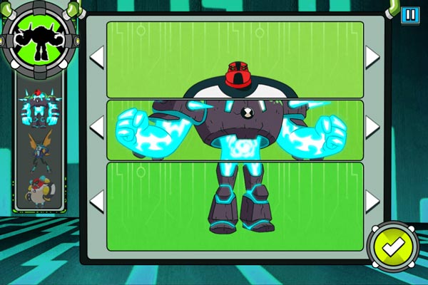 giúp Ben 10 sửa lỗi DNA