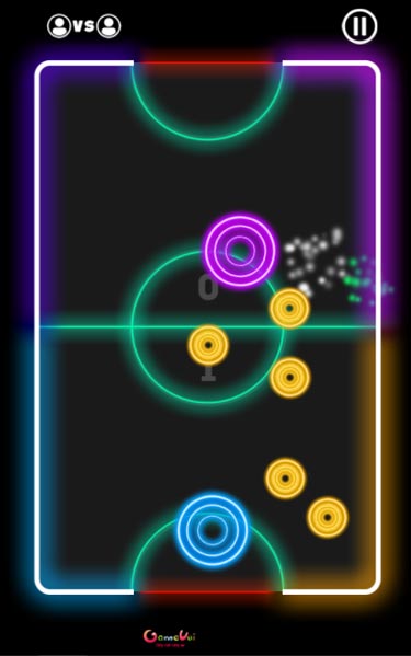 Chơi game Hockey kết hợp trên GameVui