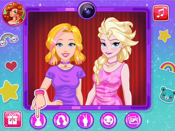 chụp ảnh vui nhộn