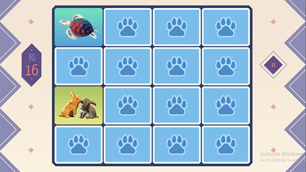 Tìm cặp hình con vật