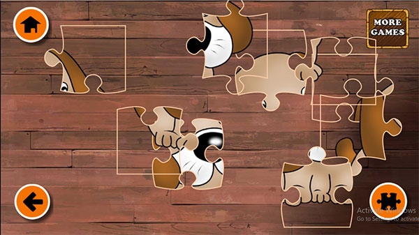 Ghép hình cún con