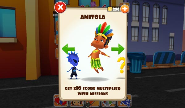 Đổi nhân vật Subway Surfers Online 3D