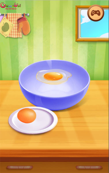 Ariel nấu bữa sáng