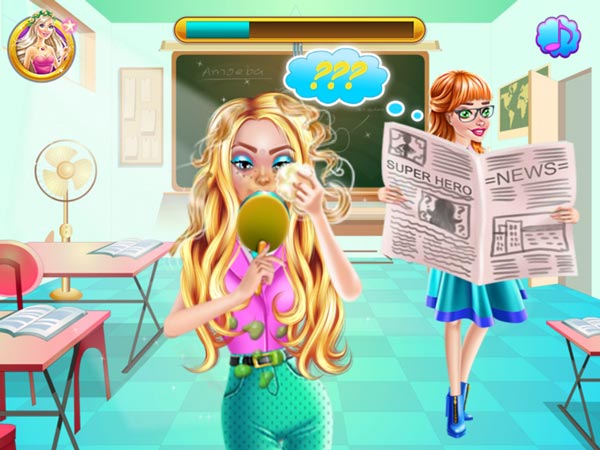 Chơi game Công chúa lén trang điểm tại GameVui